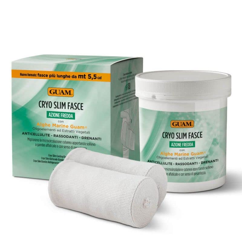 Guam Cryoslim kit fasce corpo effetto freddo 6 trattamenti