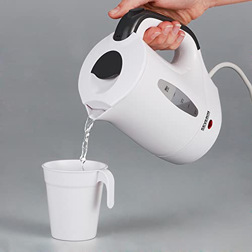 SEVERIN WK 3644 bollitore viaggio 0,5 L 650W bianco