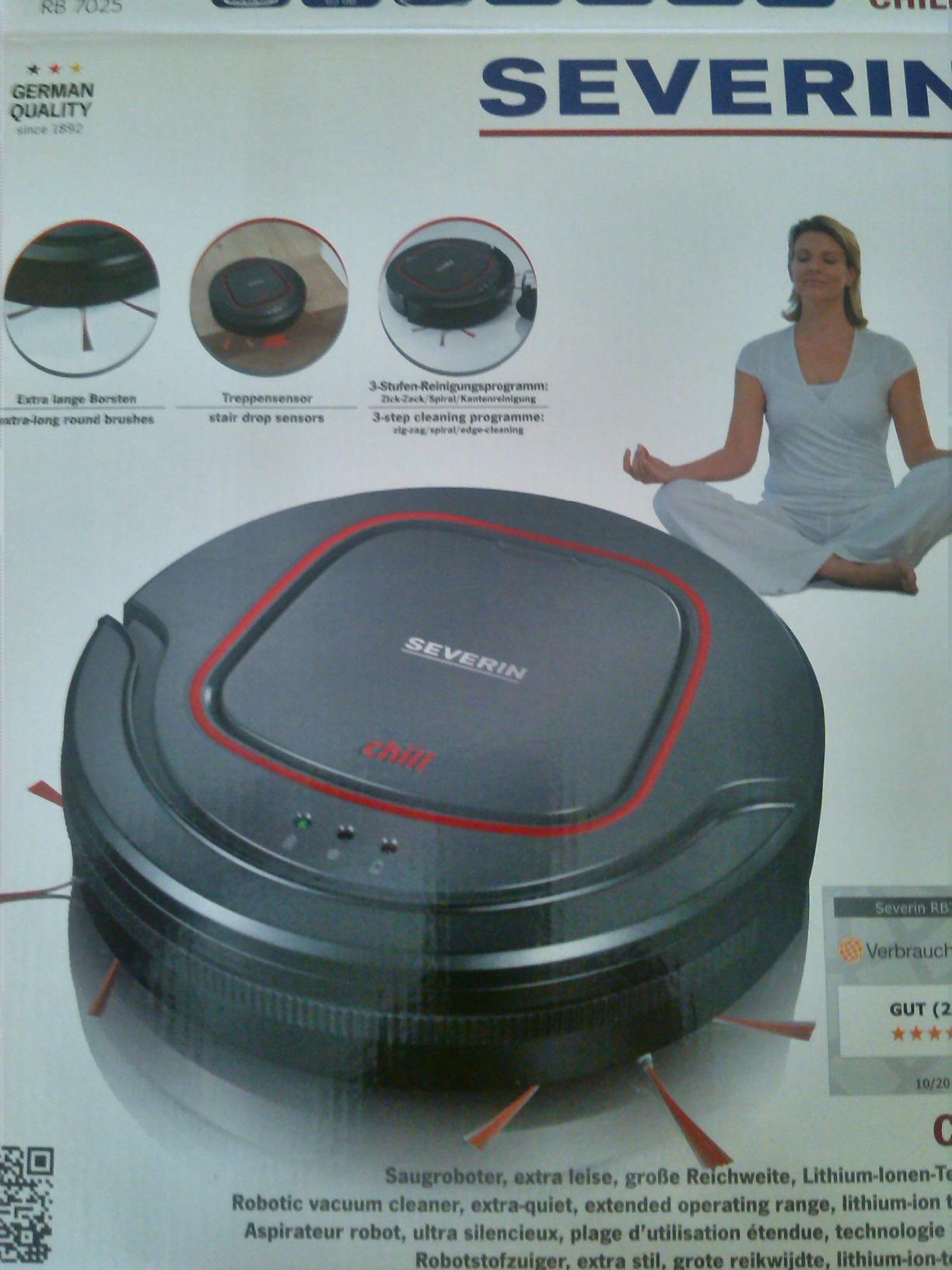 Severin Chill RB 7025 robot aspirapolvere grigio rosso