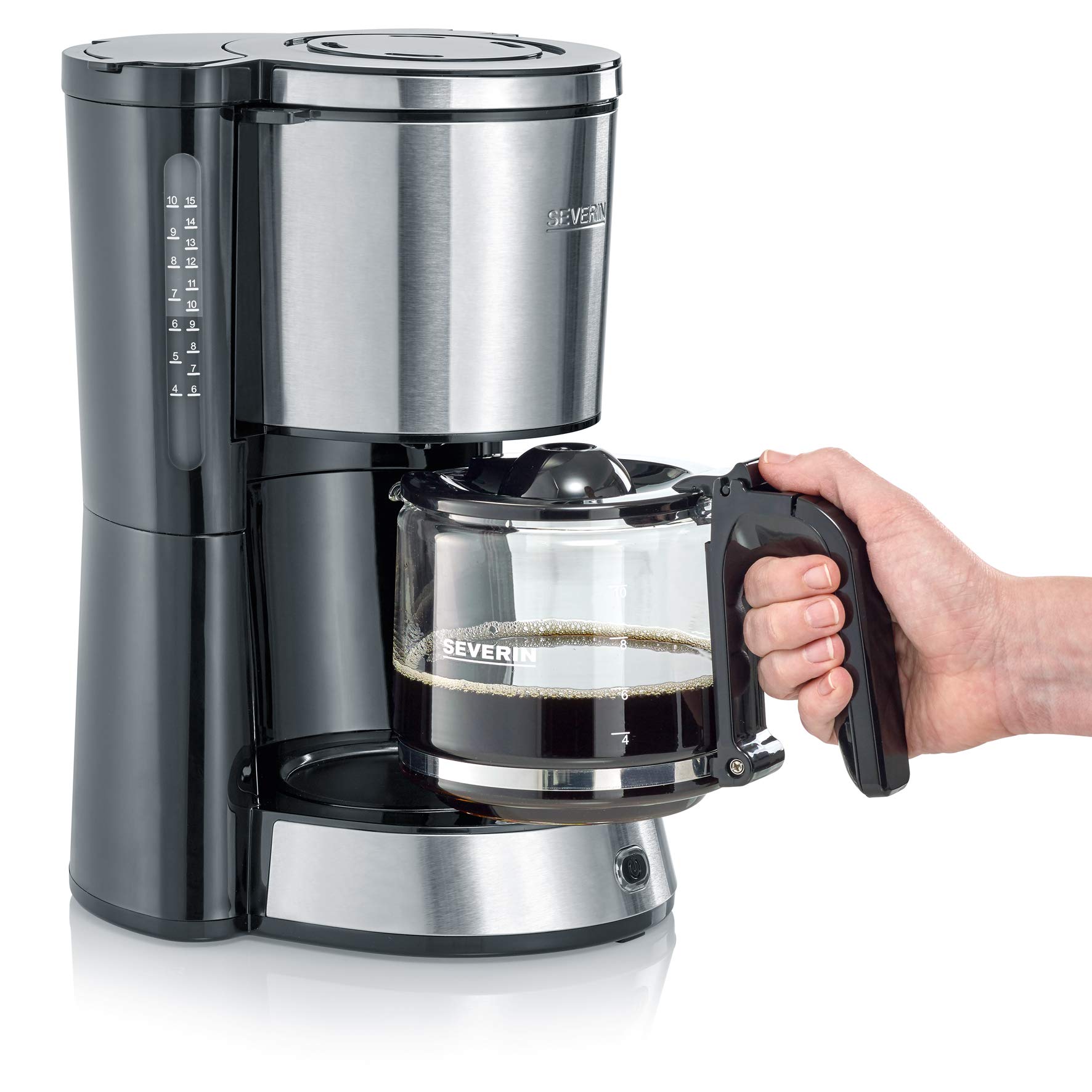Severin caffettiera americana 10 tazze brocca vetro