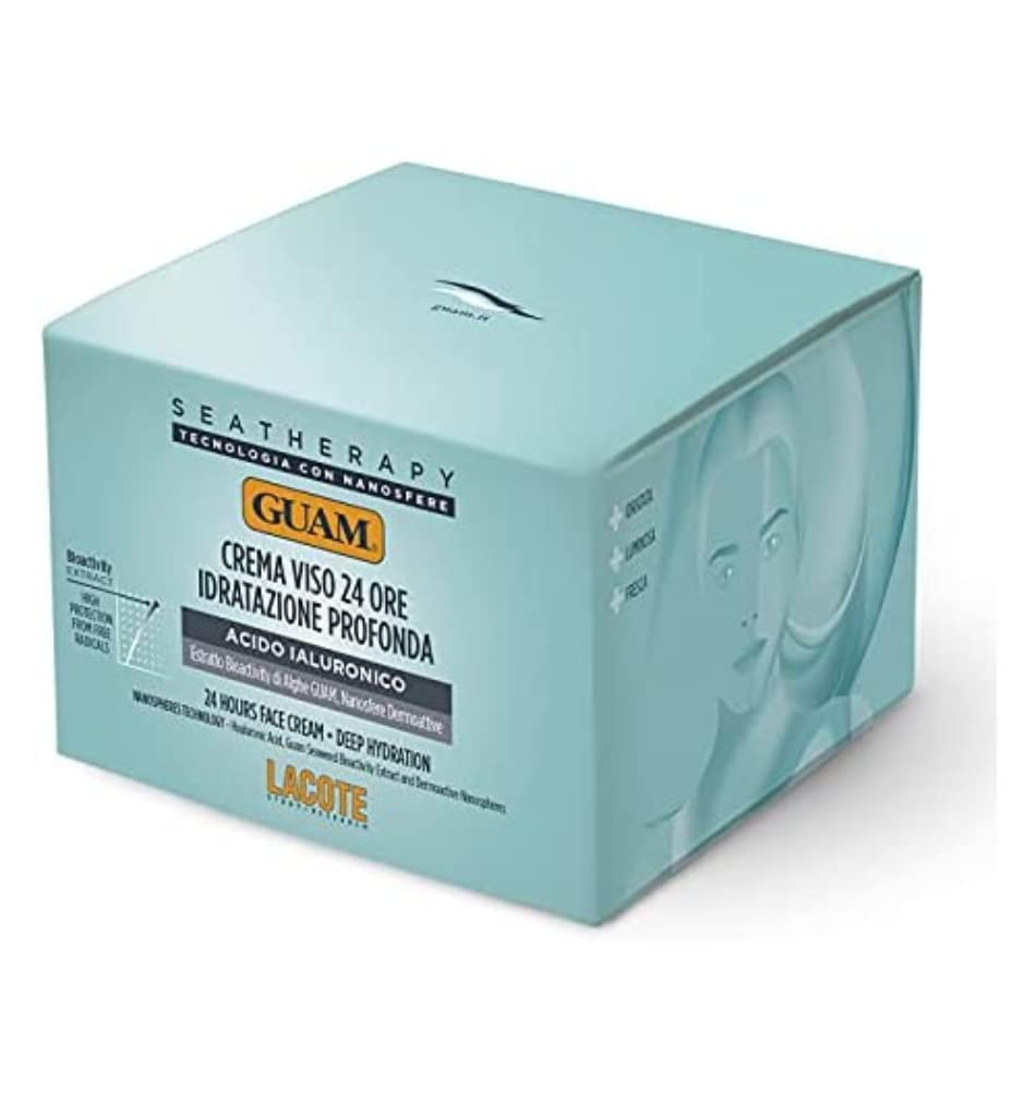 Guam Seatherapy Crema Viso 24 Ore 50 ml Idratante