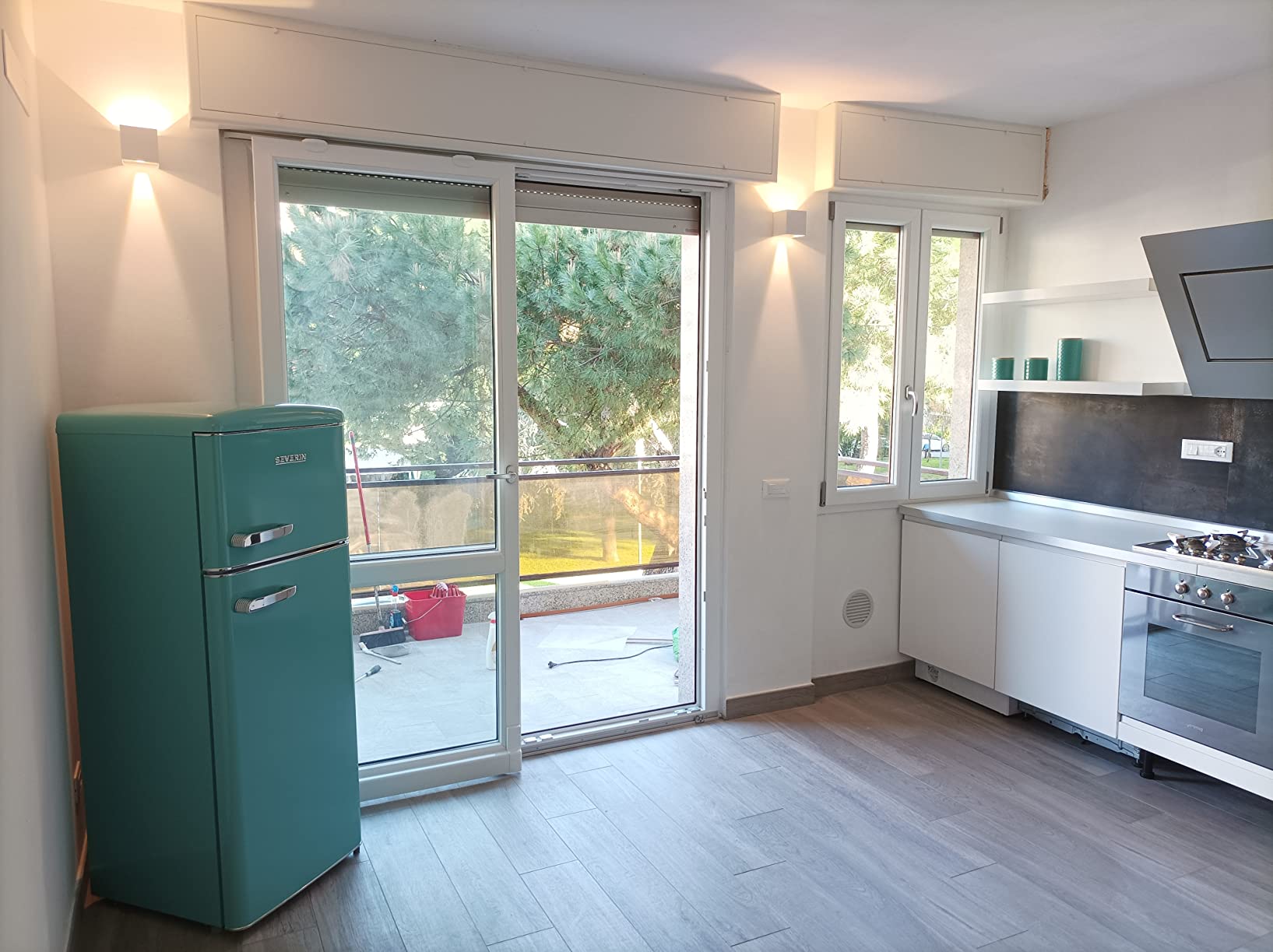 Severin RKG 8934 frigorifero doppia porta 206 litri turchese
