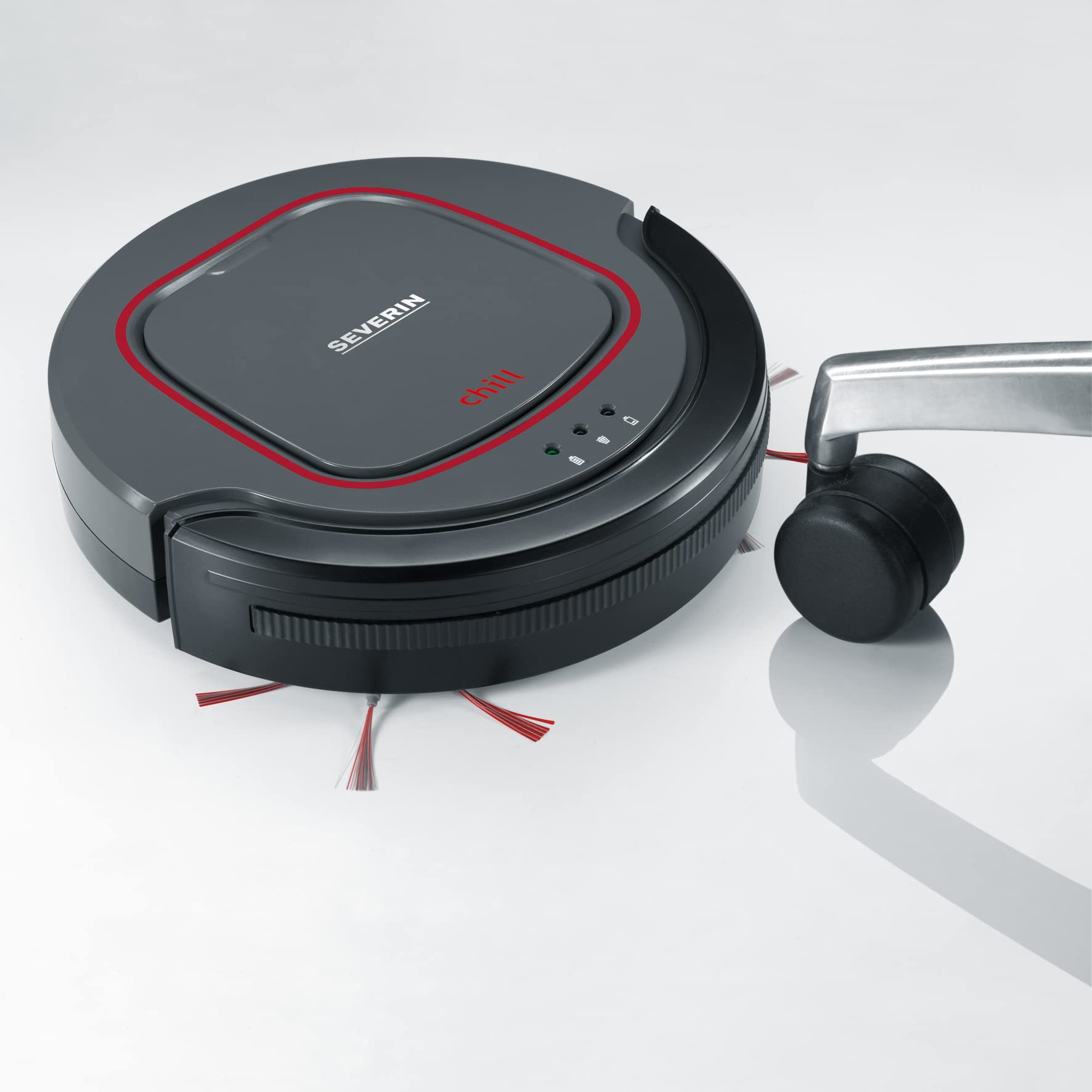 Severin Chill RB 7025 robot aspirapolvere grigio rosso
