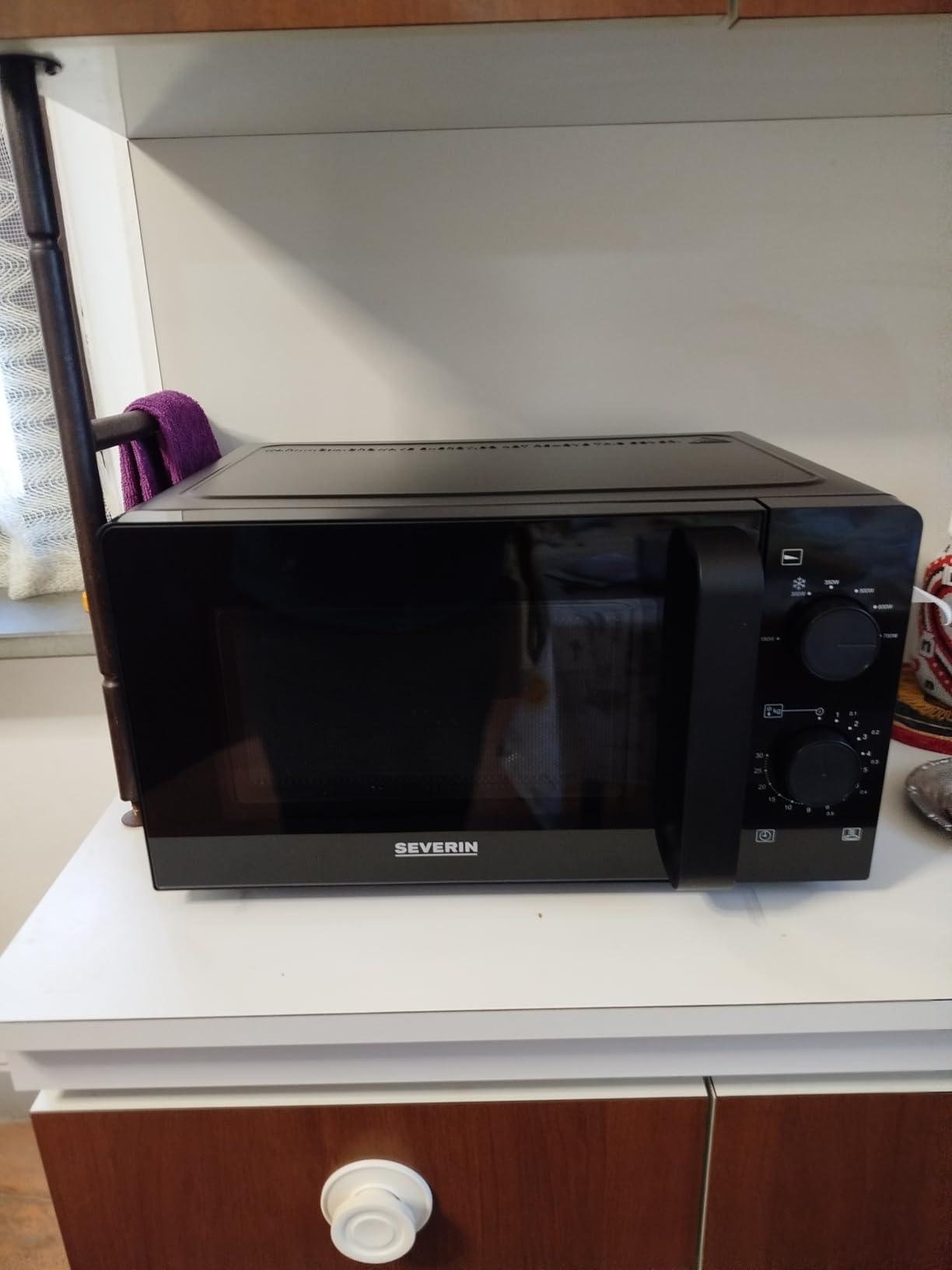 Severin MW 9180 Microonde 19 L 700W Grill Nero