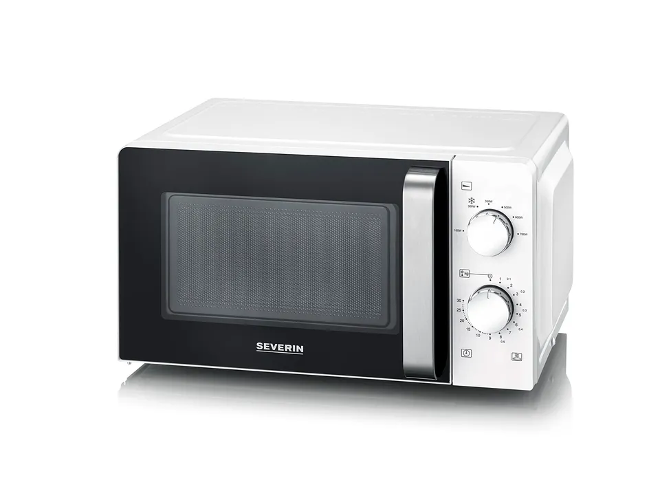 Severin MW 7885 Microonde Analogico Bianco-Nero