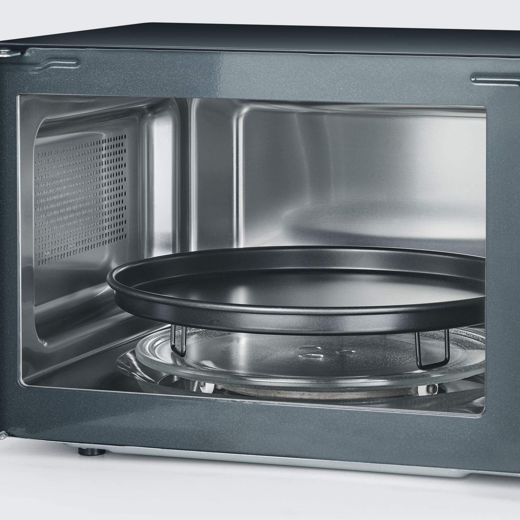 Severin MW 7752 Microonde 3in1 Grill 25 L Nero Pizza