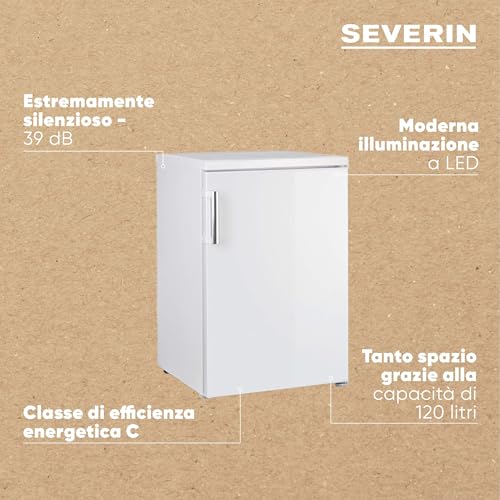 Severin VKS 8847 frigorifero da tavolo bianco 120 L