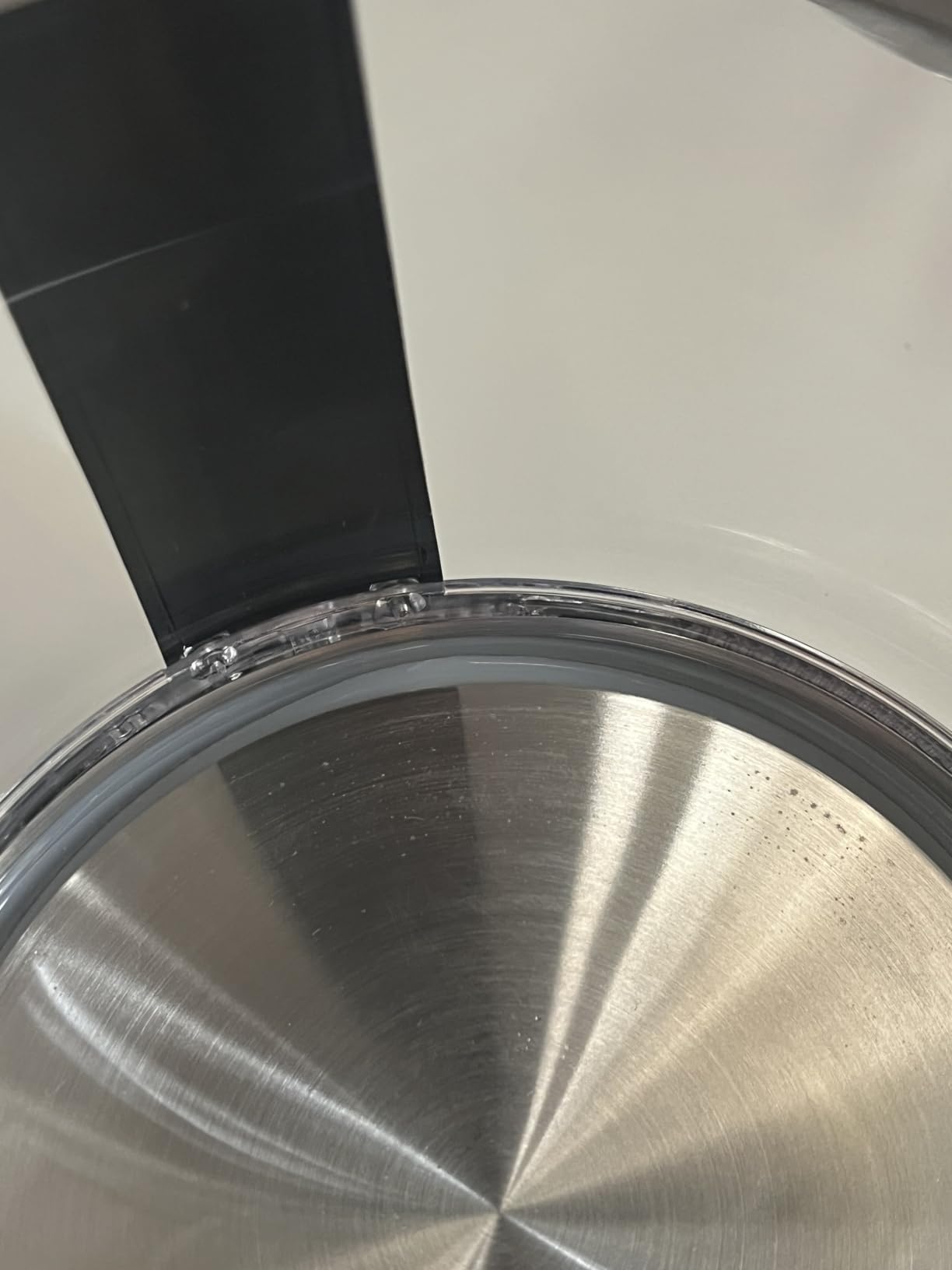 Severin WK 3468 Bollitore Vetro 1 L Nero Acciaio