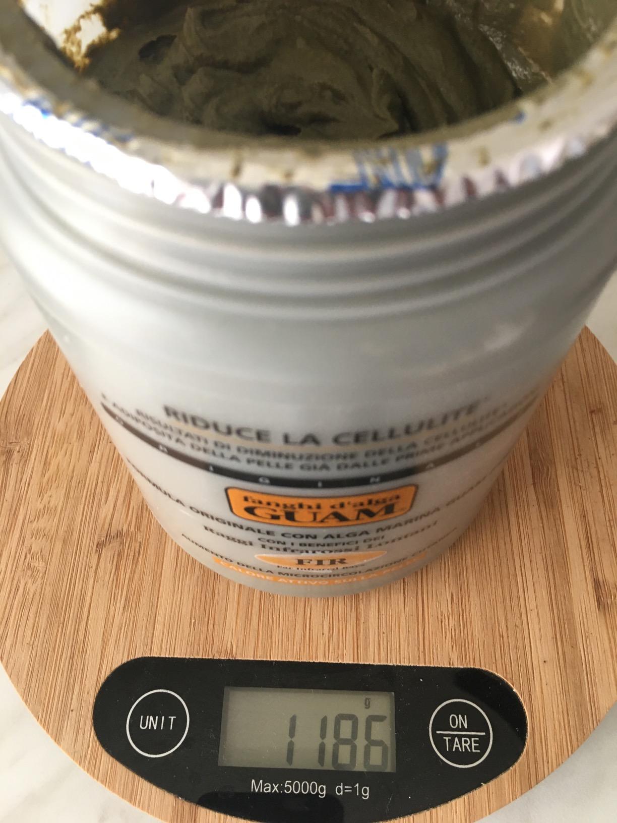 Guam Tourmaline F.I.R. fanghi alga 1000 g + crema gel 200 ml