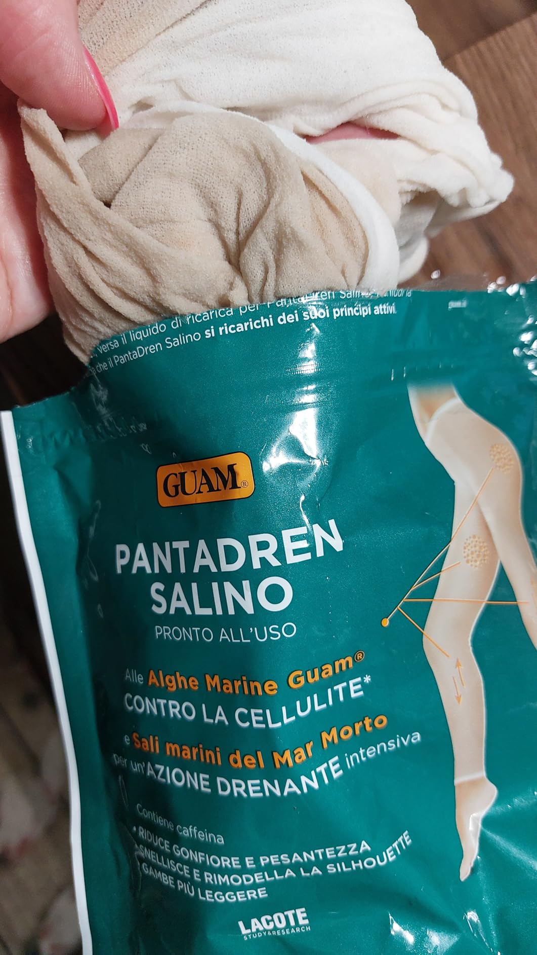 Guam Pantadren Salino Drenante Intensivo 3 Trattamenti