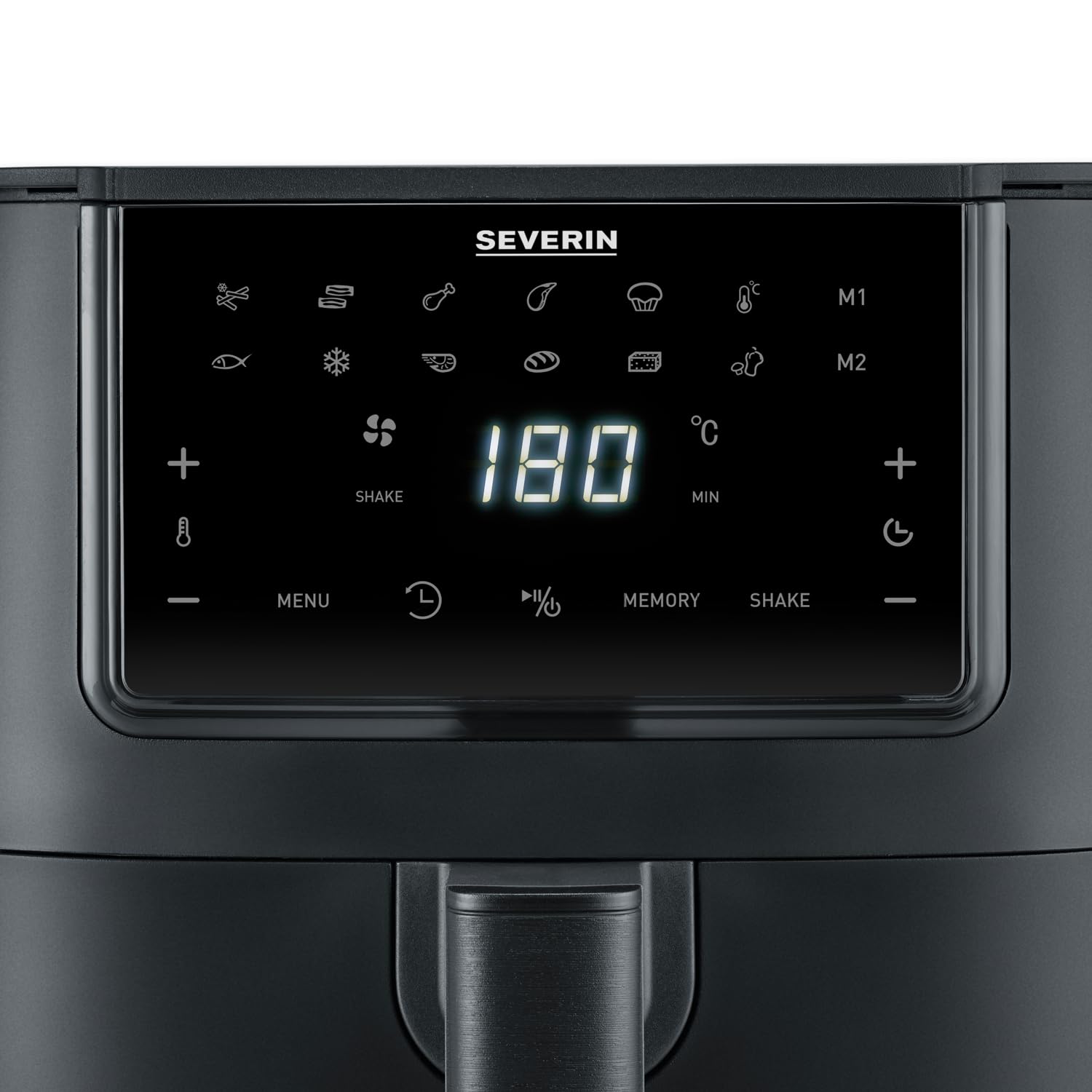 Severin Black Line FR 2462 friggitrice ad aria 7L nero 12 programmi