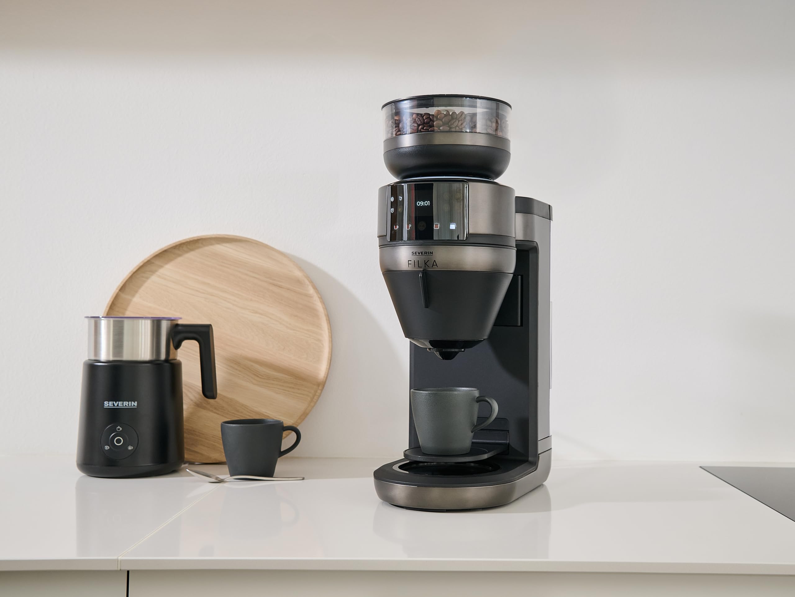 Severin Filka macchina caffè filtro automatica 5 in 1
