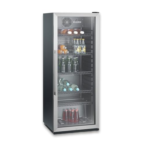 Severin FKS 8841 Frigo Bottiglie 237L Nero Vetro