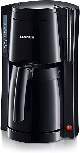 Severin KA 4123 caffettiera automatica termica 800W nero