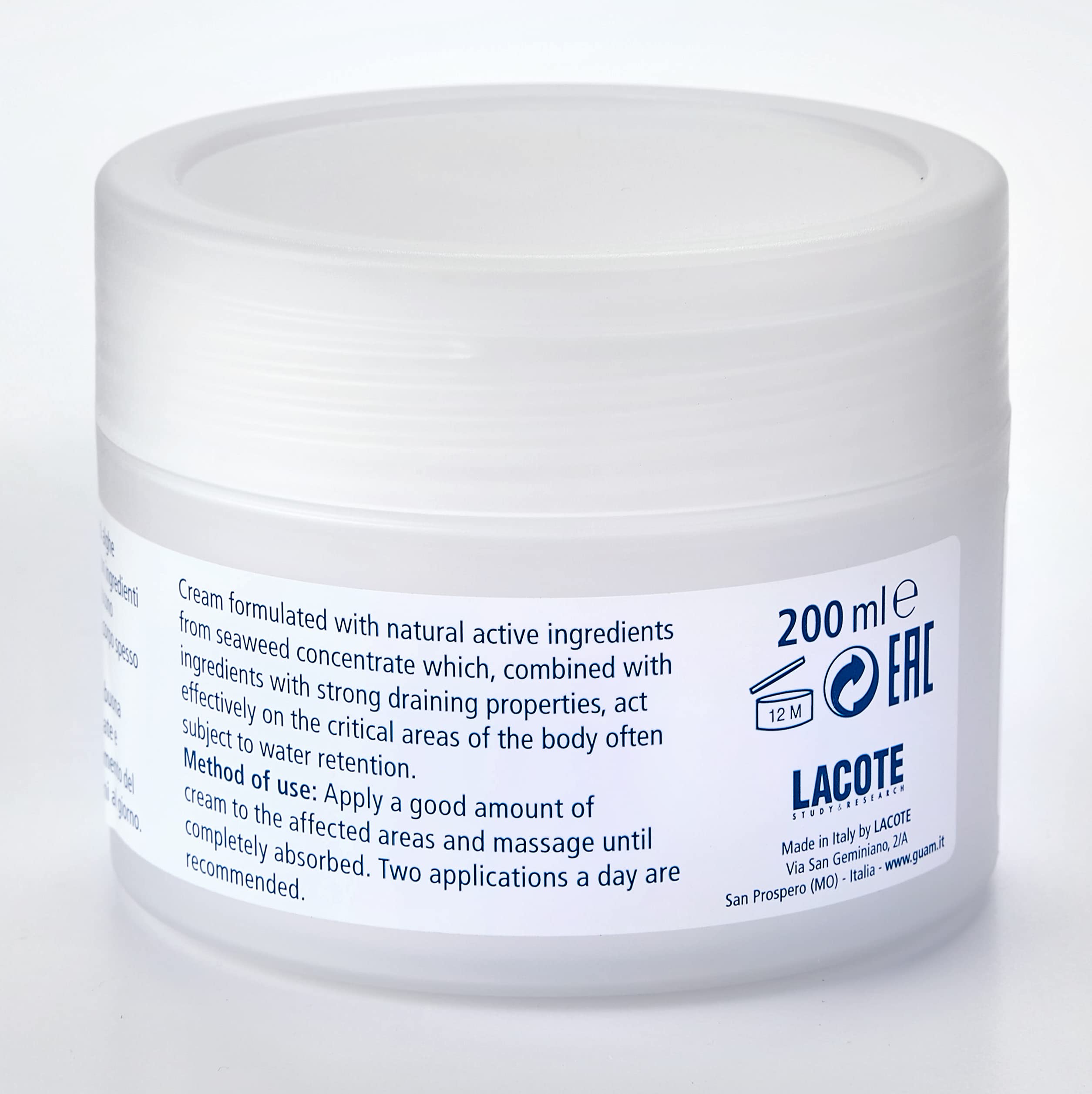 Guam Dren Crema Drenante Gambe Glutei Alghe Marine