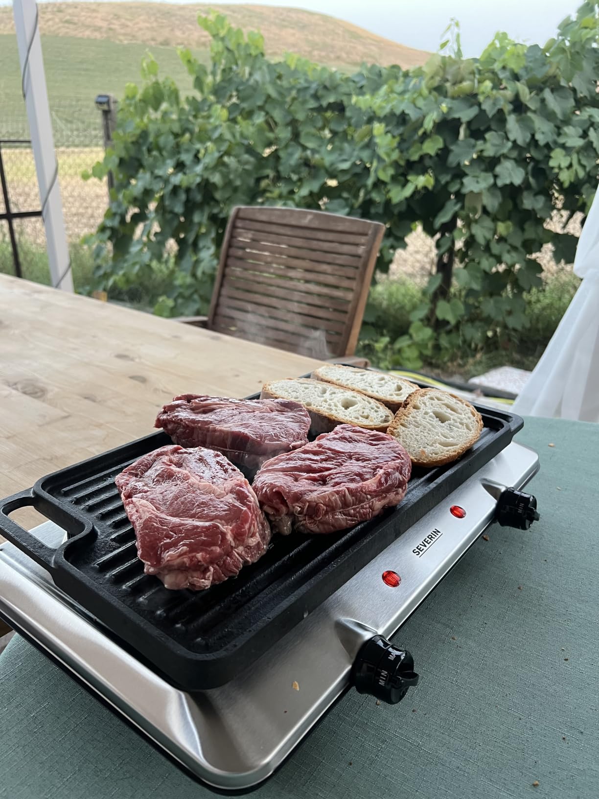 SEVERIN DK 1042 fornello doppio 2500W piastra bianca
