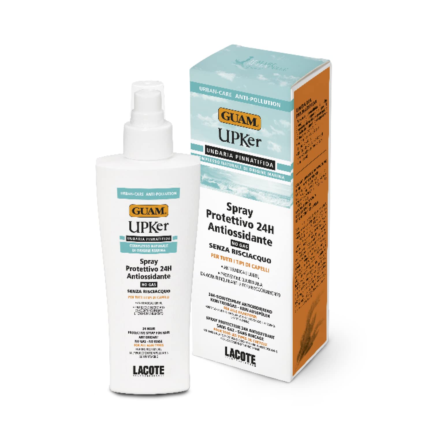 Guam Upker Urban Care Spray Capelli 150 ml 24 Ore