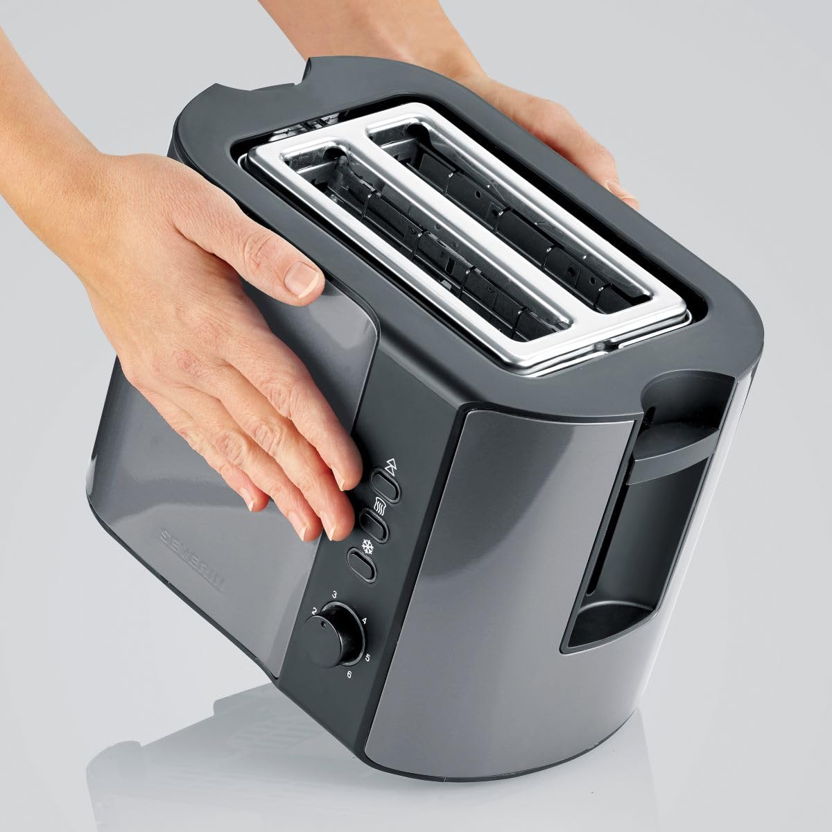 Severin AT 9573 tostapane 2 fette 800W antracite