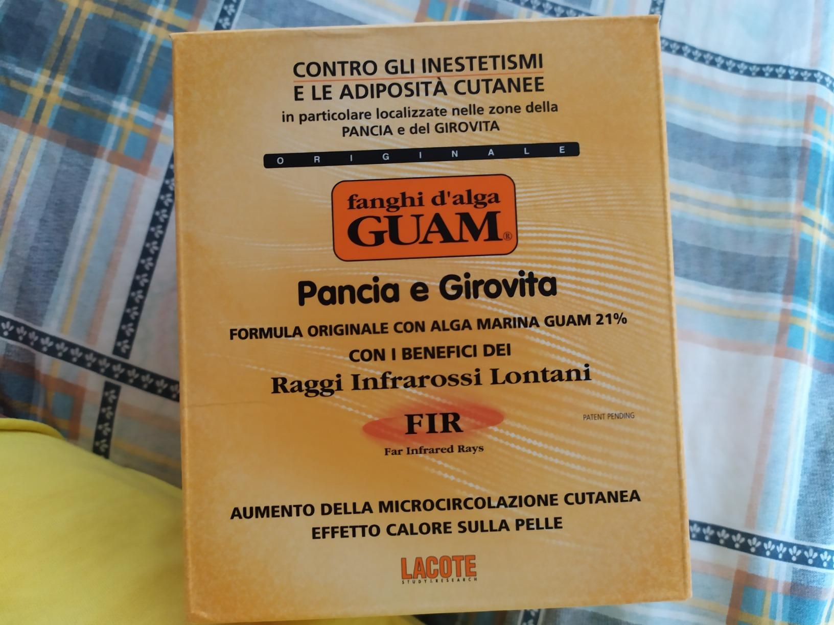 Guam Tourmaline F.I.R. fango pancia e girovita 1 kg alghe