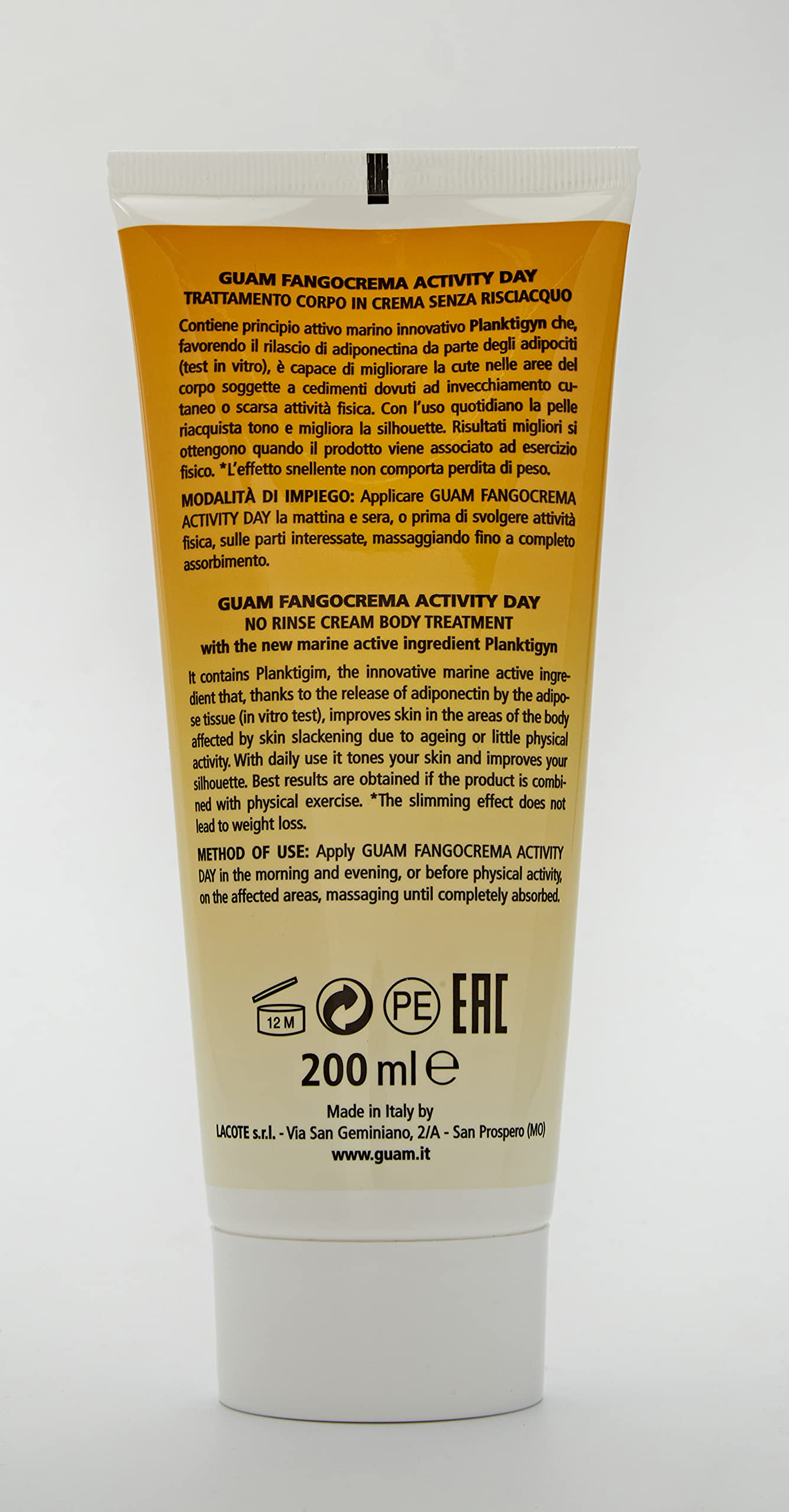 Guam Fangocrema Activity Day crema 200 ml snellente