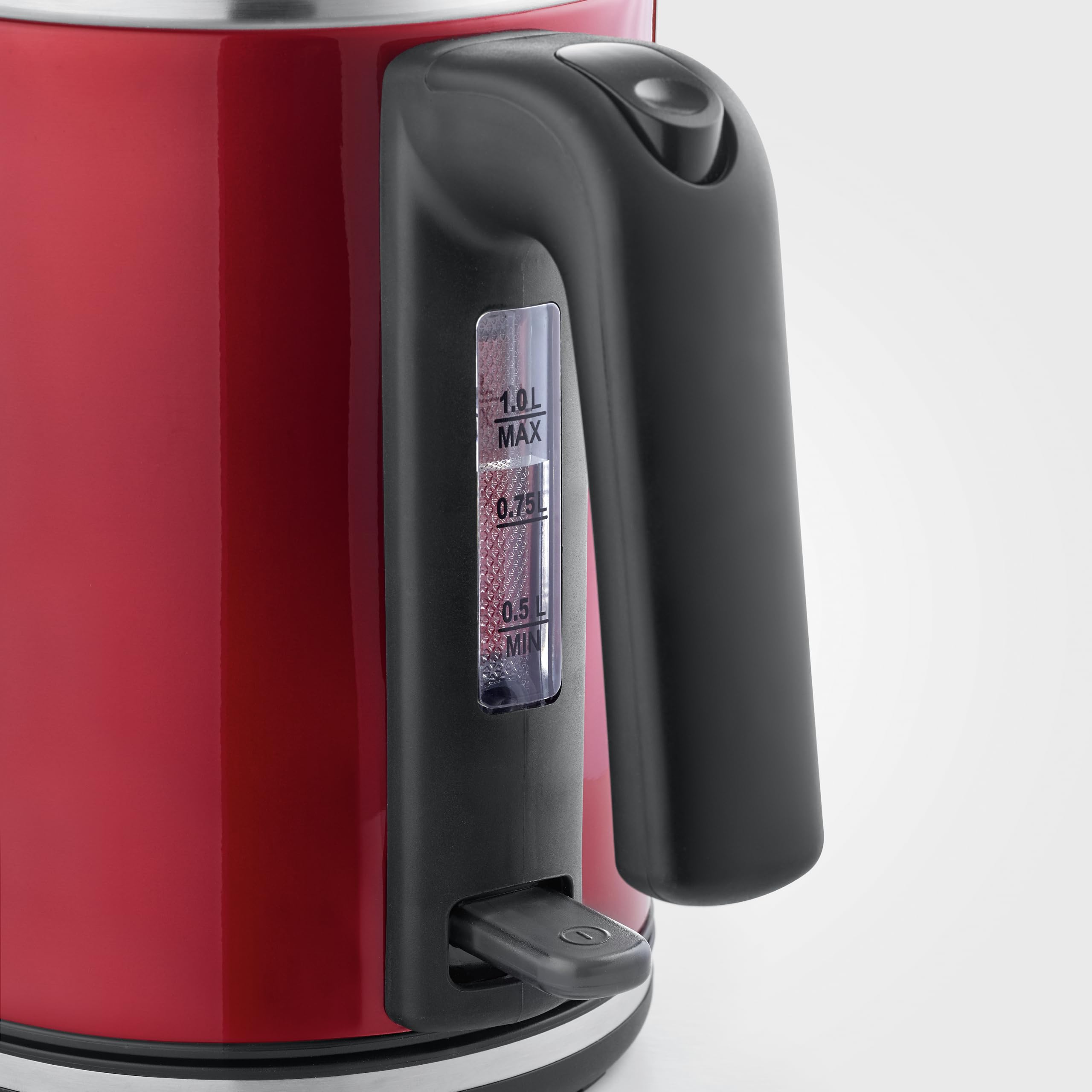 Severin WK 3427 bollitore elettrico rosso acciaio 2400W
