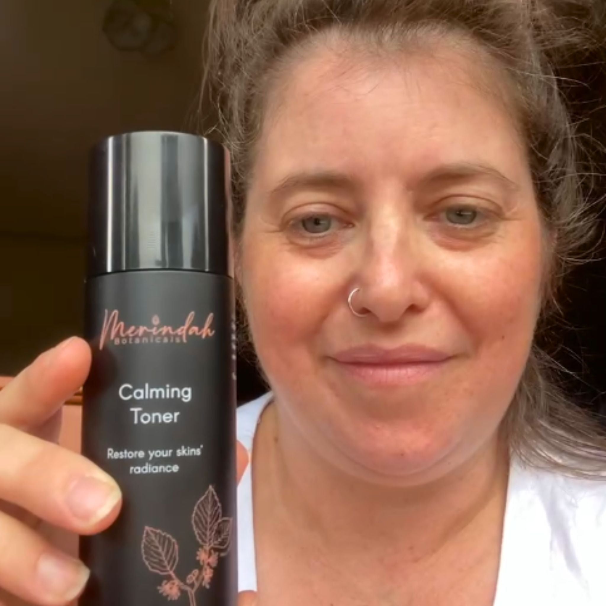 Merindah Face Care Calming tonico viso idratante senza profumo oil-free