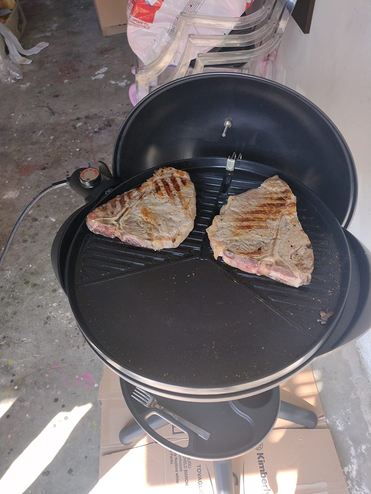 Severin PG 8541 Barbecue Elettrico 41cm 2000W Nero