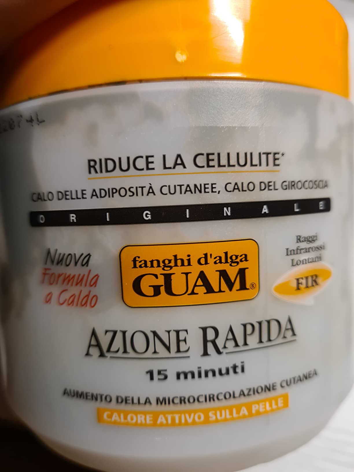 Guam Fanghi d'Alga Azione Rapida fango 500g effetto caldo