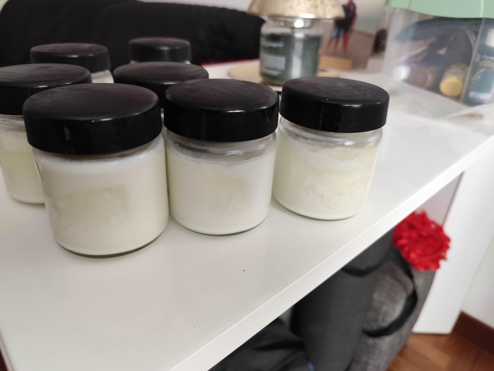 Severin ZB 3514 Set 7 Vasetti Vetro 150 ml con Coperchio