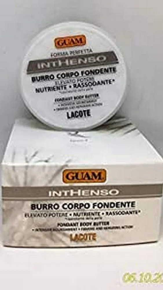 Guam Inthenso Burro Corpo Fondente Rassodante 50 ml