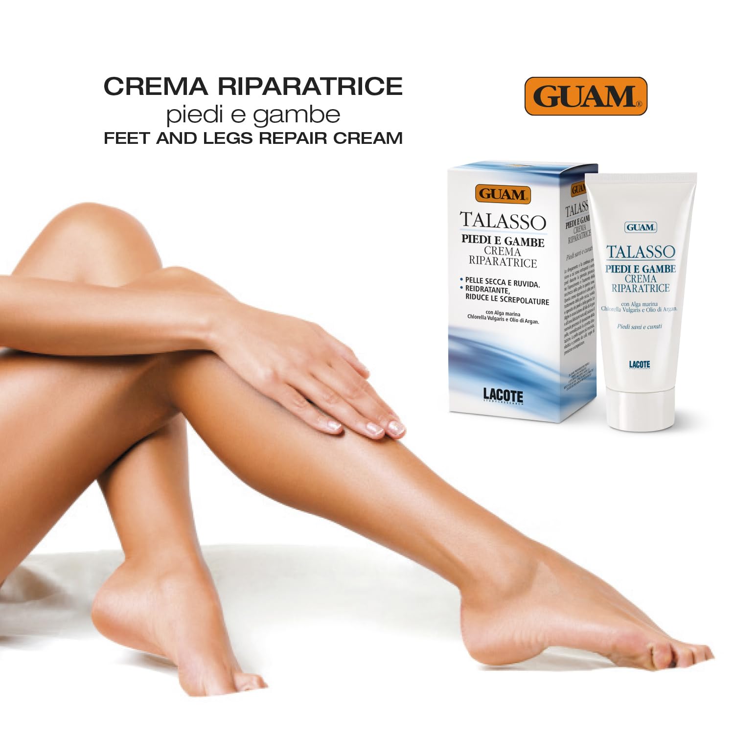 Guam Talasso Podos Crema Piedi e Gambe Urea Argan