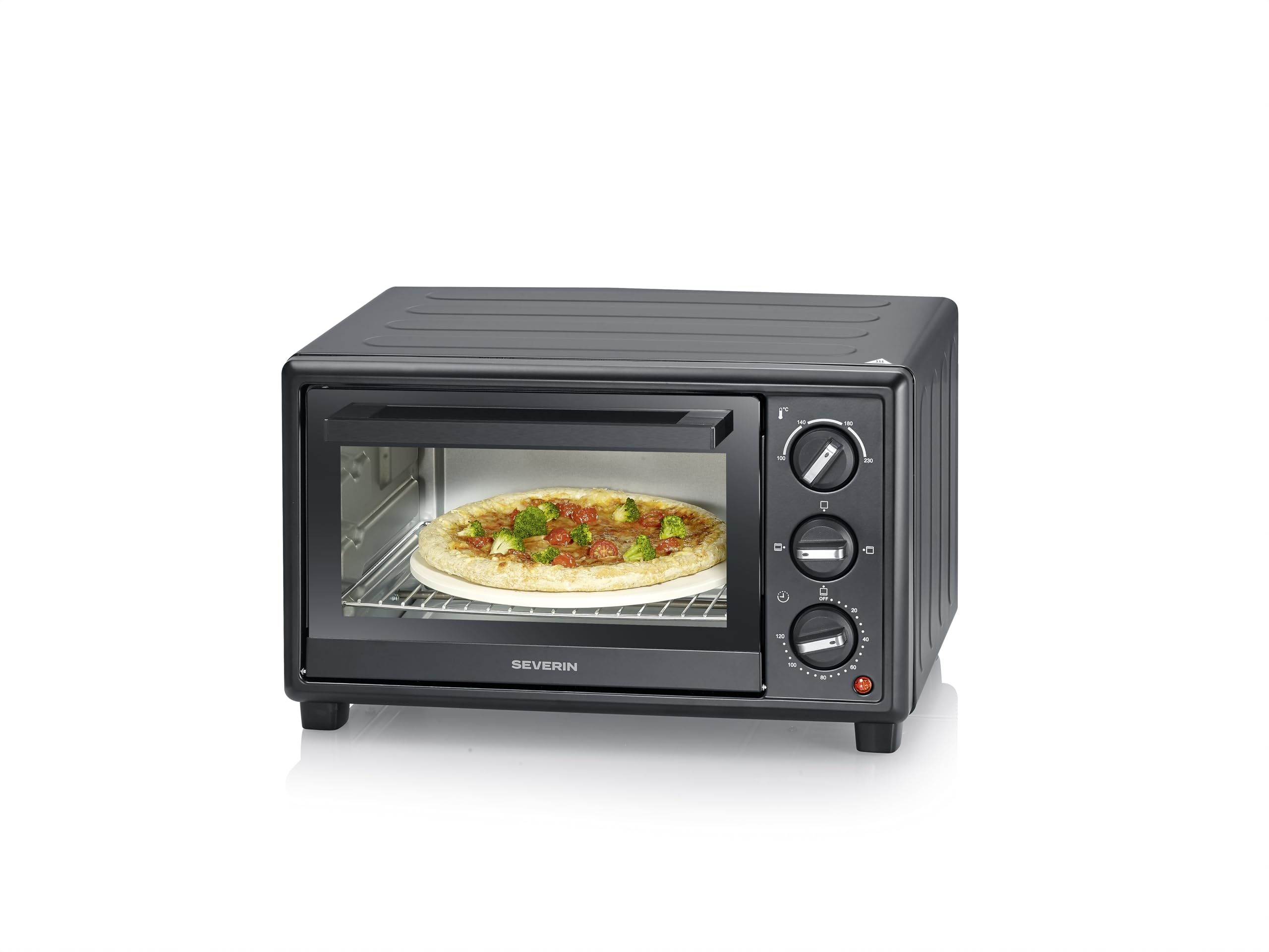 Severin Fornetto Elettrico 20L Mini Forno 1600W Nero Timer 120