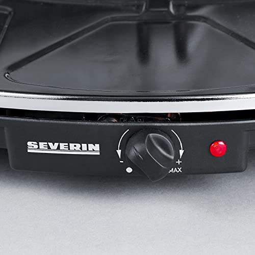 Severin RG 2681 raclette grill 8 persone 1100W nero