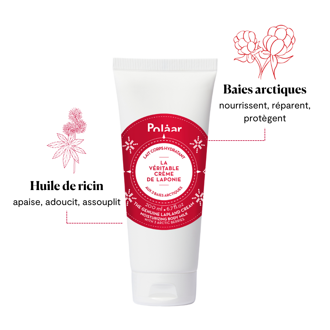 Polaar La Véritable Crème de Laponie latte corpo 200 ml secche