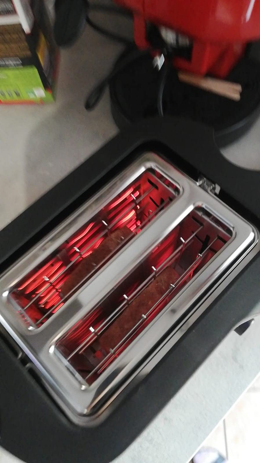 Severin AT 9541 tostapane 2 fette grigio nero 800 W