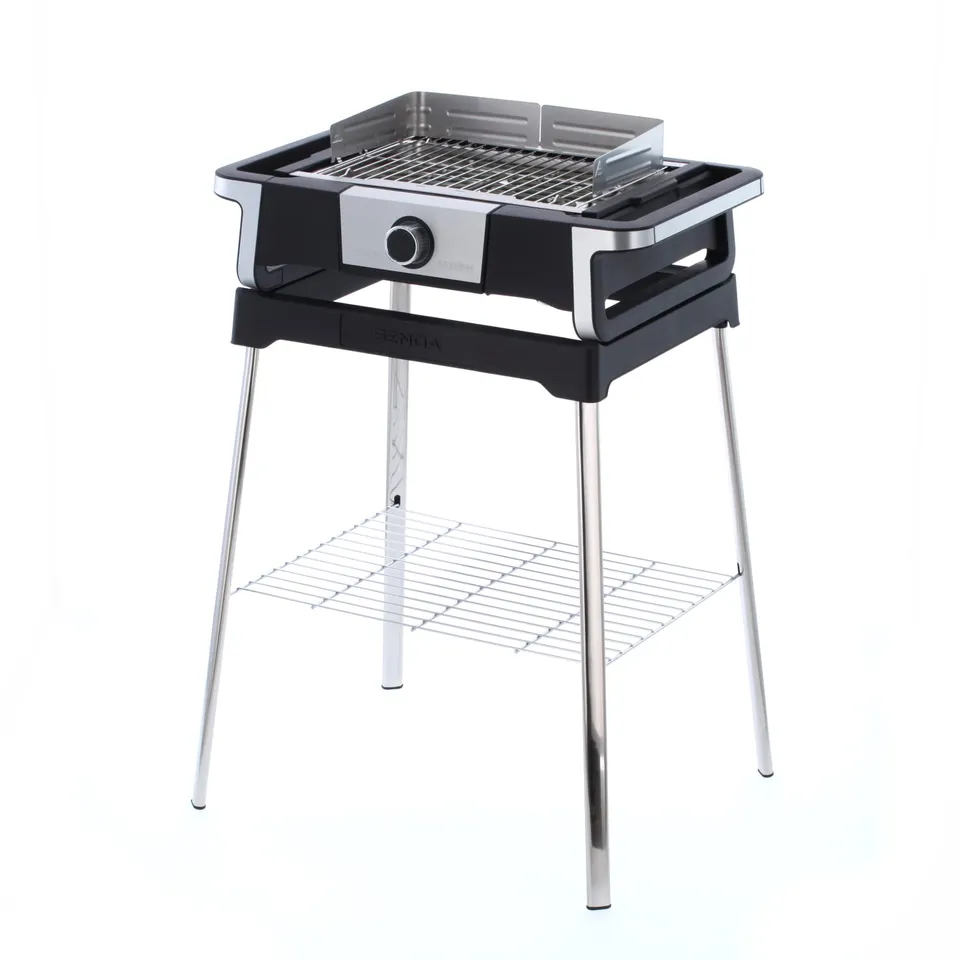 Severin Senoa PG 8118 Barbecue Elettrico con Supporto