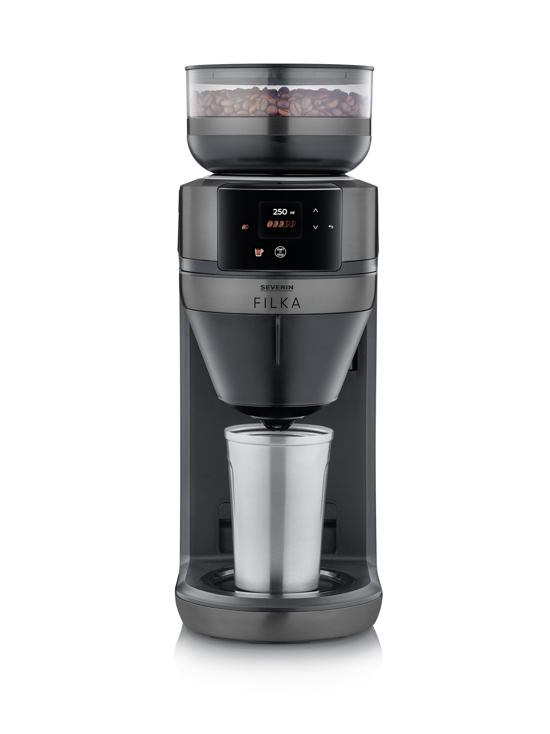 Severin Filka macchina caffè filtro automatica 5 in 1