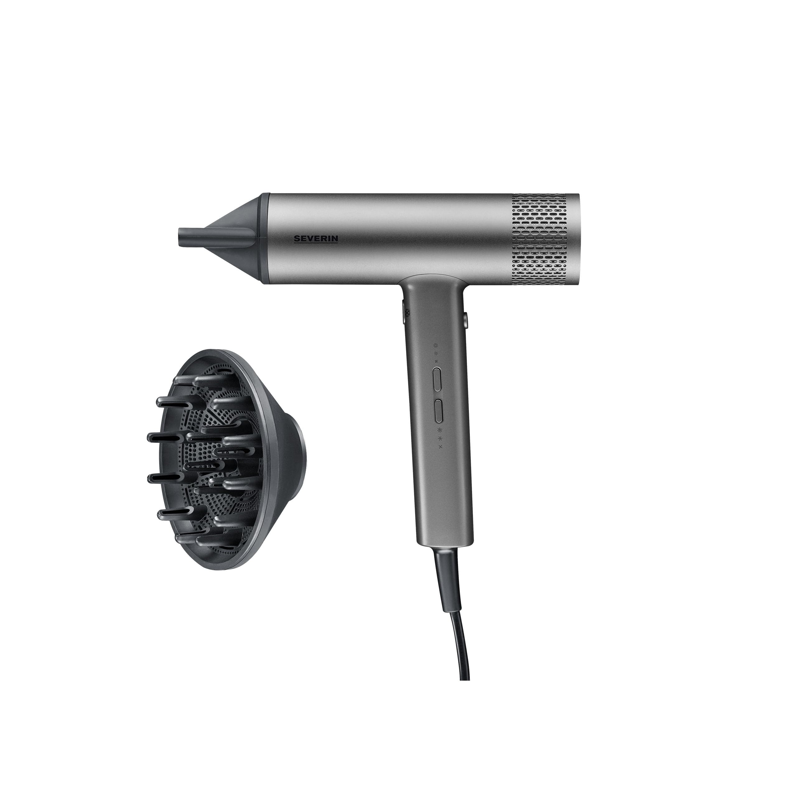Severin HT 0171 Asciugacapelli Ionico 2000W Antracite