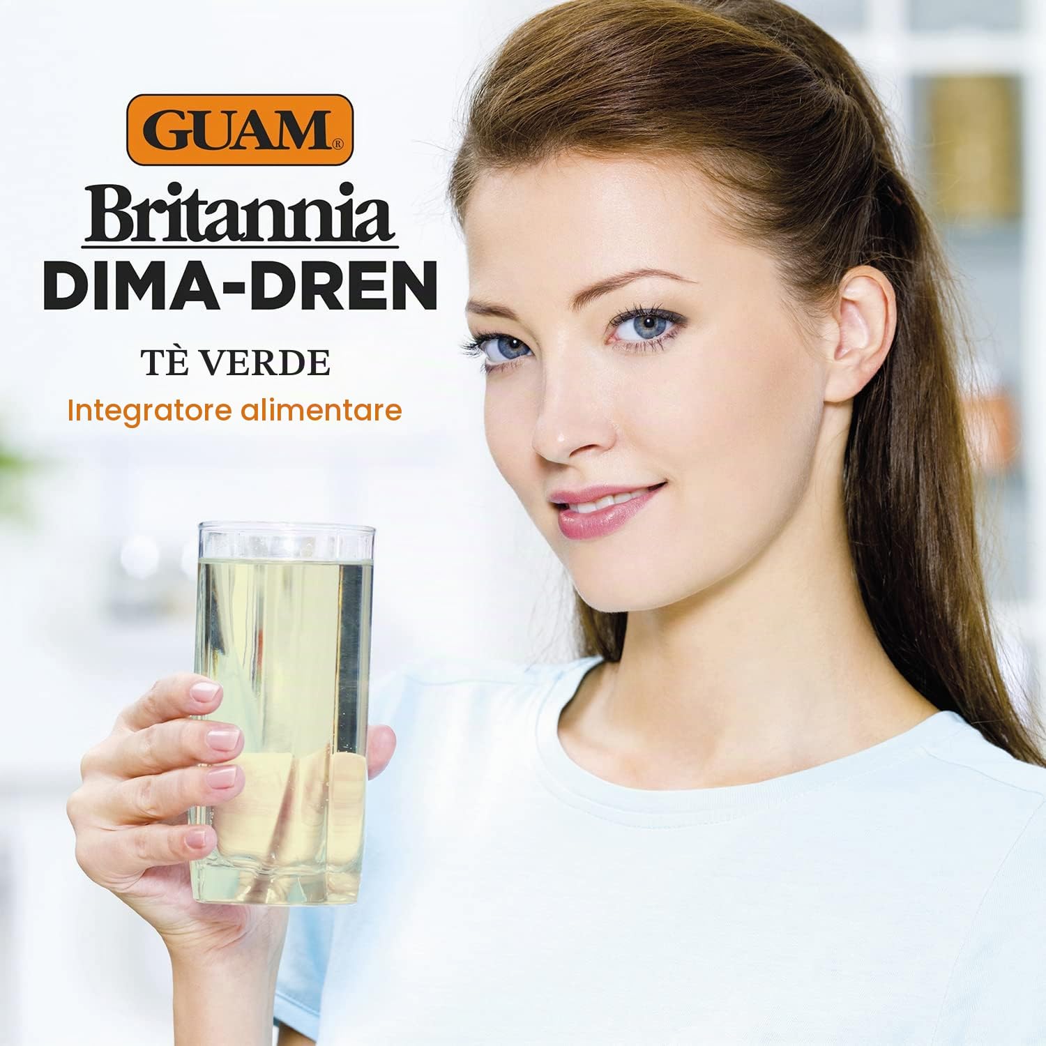 Guam Dima-Dren Tè Verde Integratore 30 Bustine 360ml Drenante