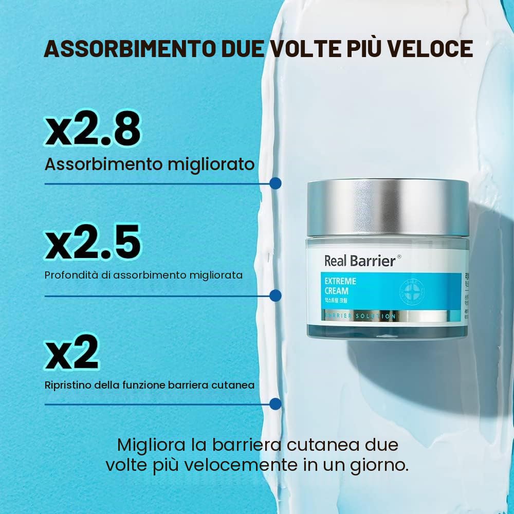Real Barrier Extreme cream viso 50 ml ceramidi pelli sensibili