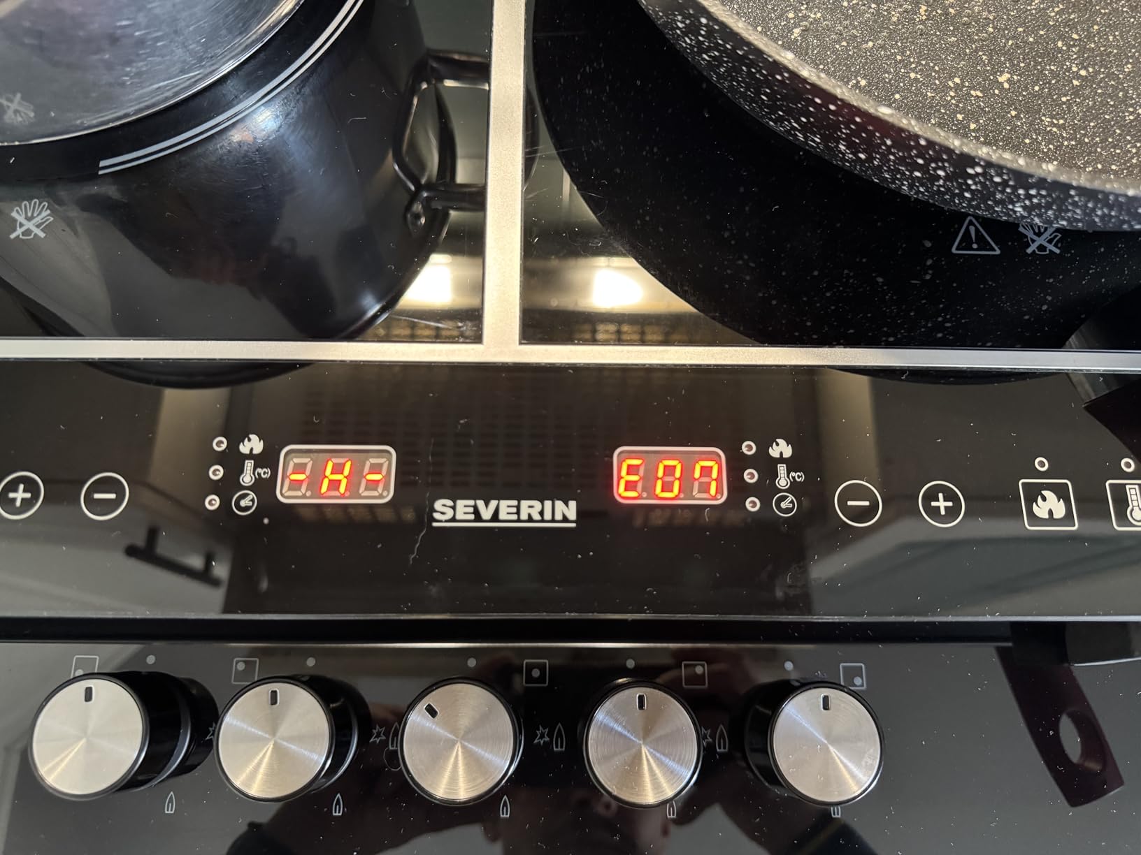Severin DK 1031 Piastra Induzione Doppia 3400 W Touch