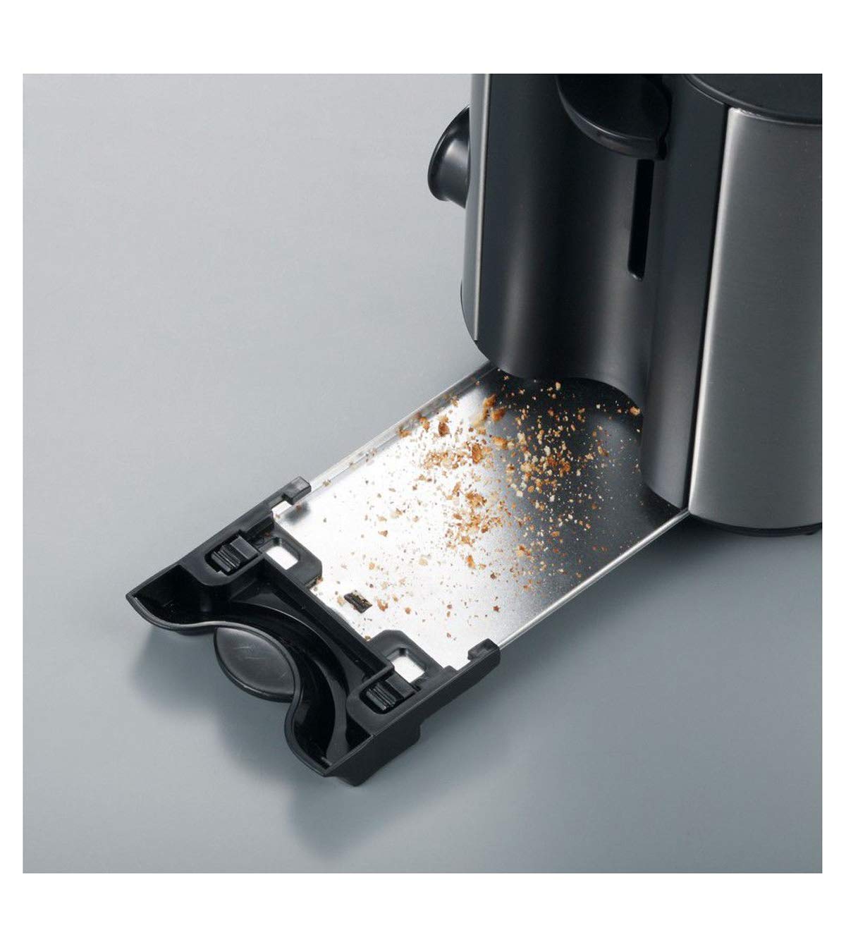 Severin 2514 Tostapane 2 Fette Nero 850 W Acciaio