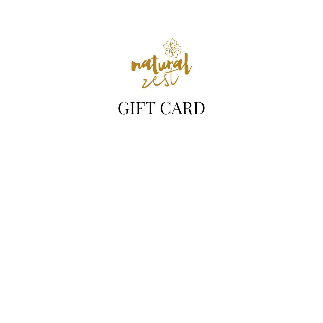 Natural Zest Gift Card buono regalo skincare 50 euro