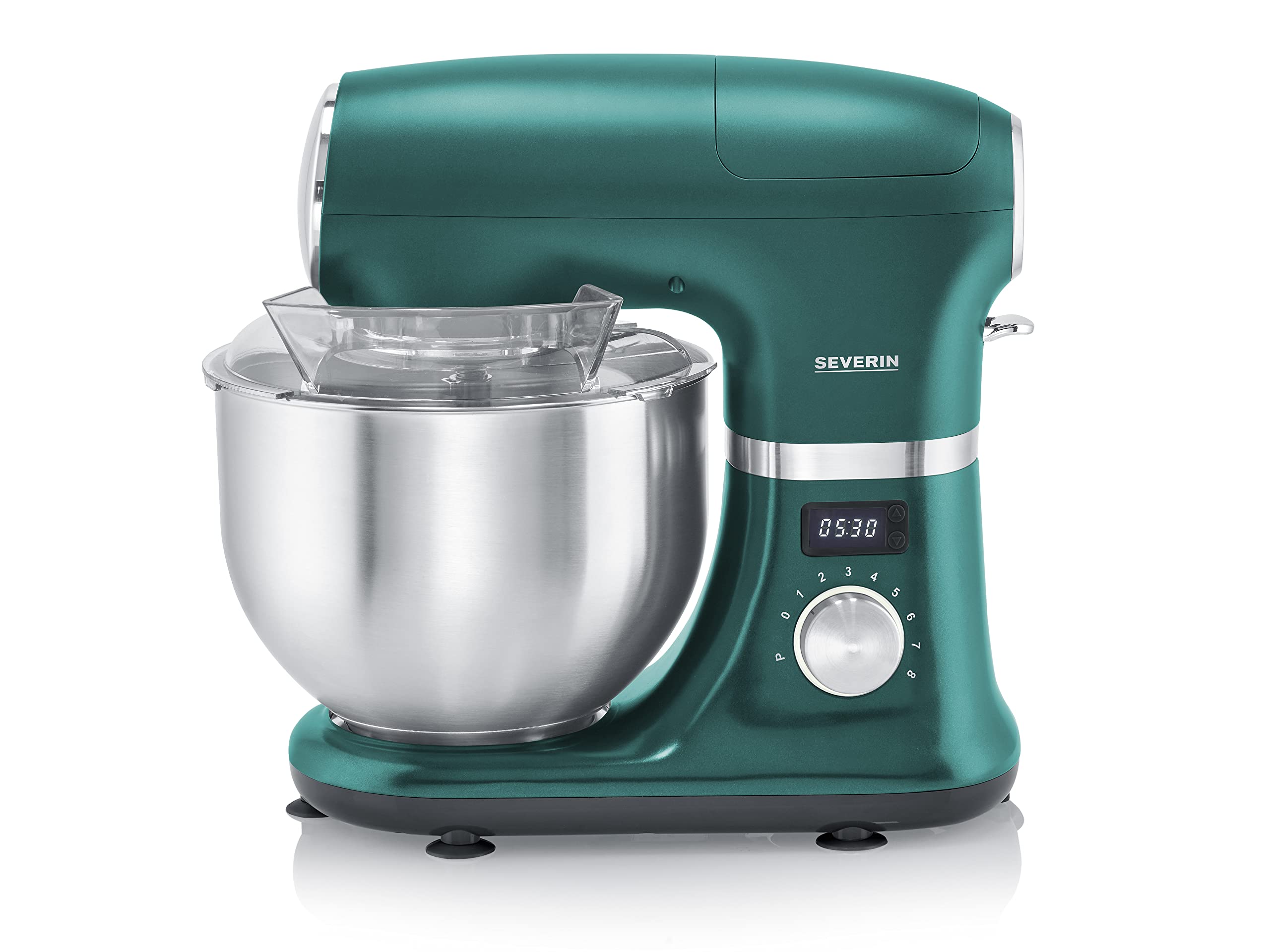 Severin KM 3896 robot da cucina alluminio nero impastatrice