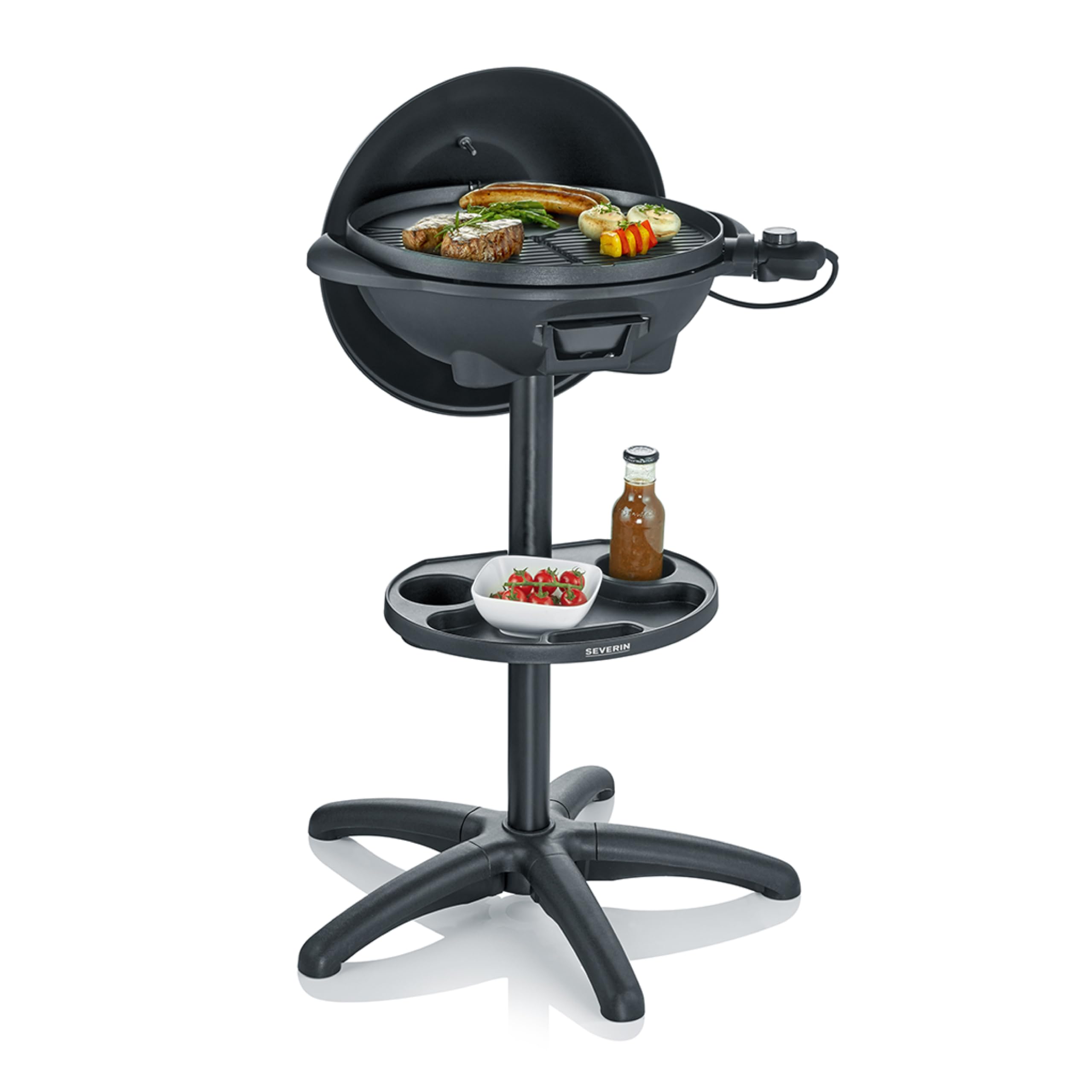 Severin PG 8541 Barbecue Elettrico 41cm 2000W Nero