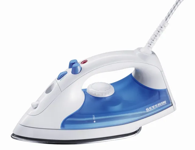 Severin BA 3277 Ferro da Stiro a Vapore Bianco-Azzurro 1400 W