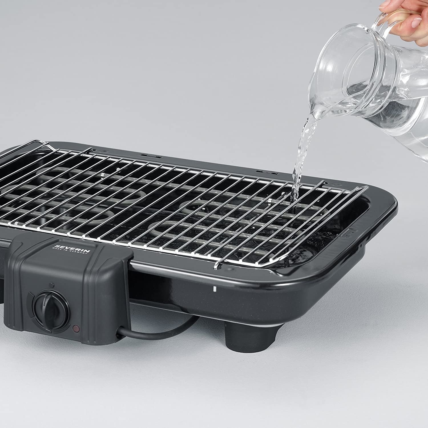 Severin PG 2790 barbecue elettrico nero 2500W termostato