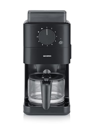 Severin KA 9215 macchina caffè con macinino 10 tazze timer