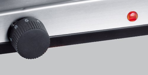 Severin DK 1013 doppia piastra elettrica acciaio 2500W