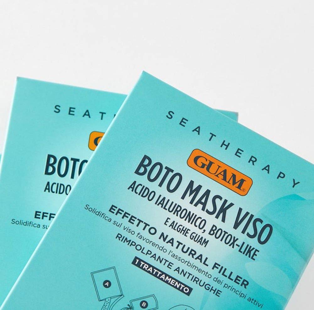 Guam Seatherapy Boto Mask Maschera Viso 3 Trattamenti Filler